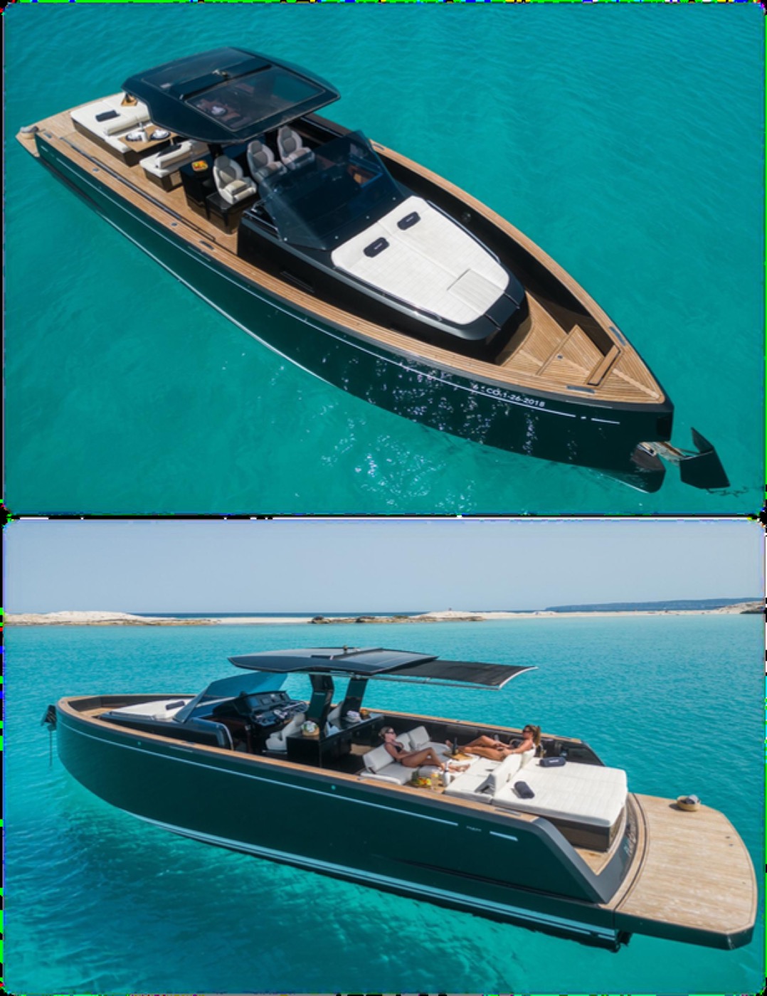 Pardo 43 Playyacht II navegando en Ibiza