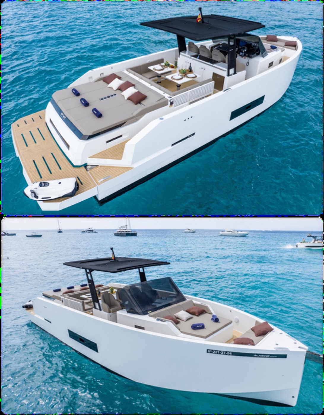 De Antonio 42 Playyacht III navegando en Ibiza